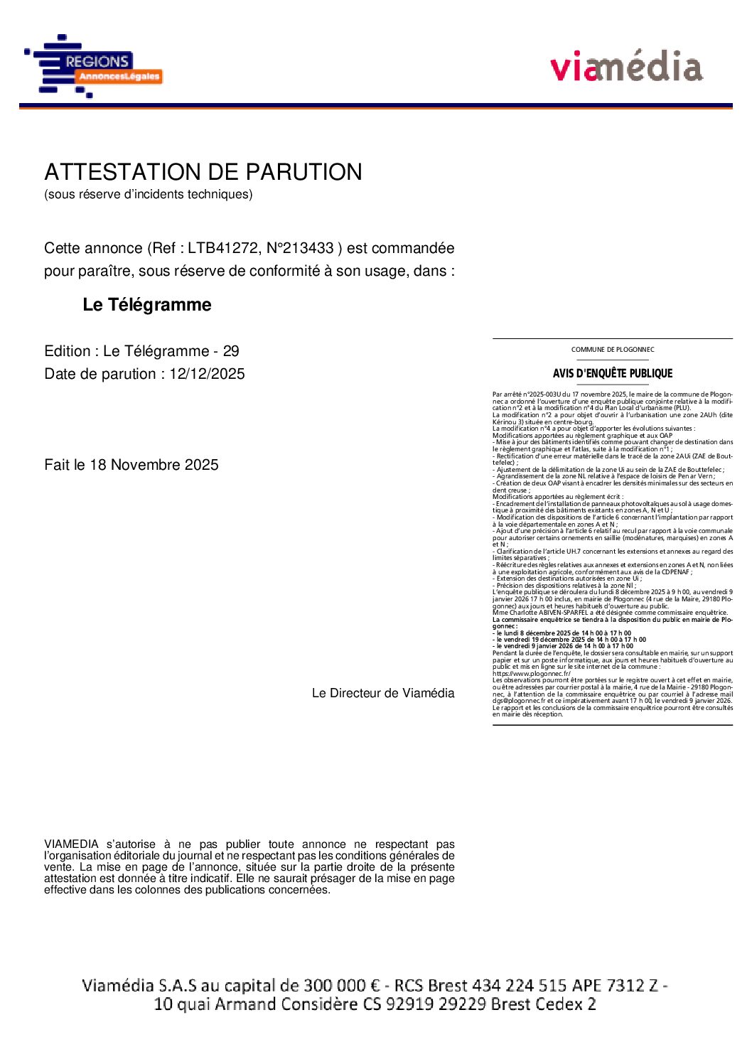 Kemper Kerné Sports : Le dimanche 29 mars 2026